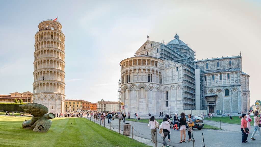 When was the leaning tower of pisa built in italy?