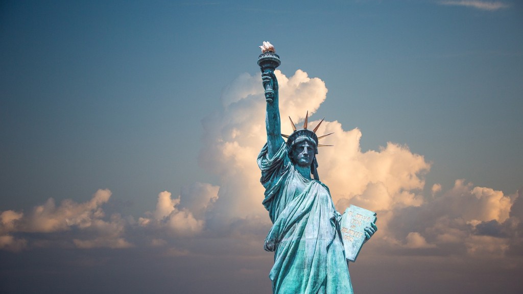 How did the statue of liberty?