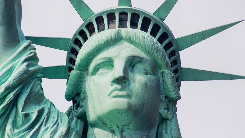 What is statue of liberty made out of?