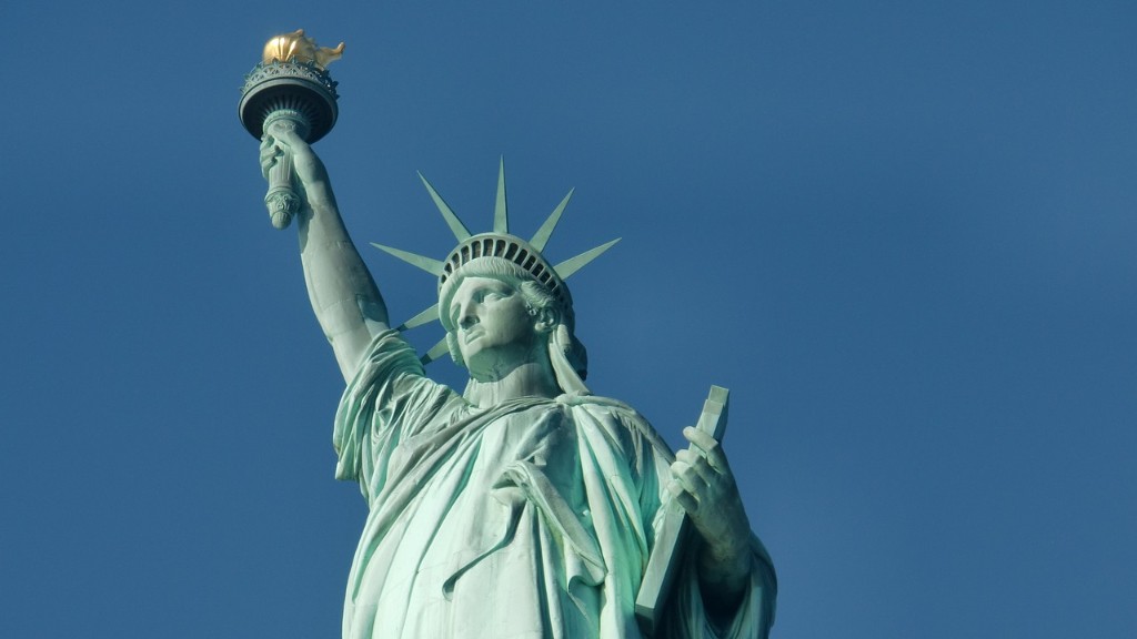 How did the statue of liberty get to the us?